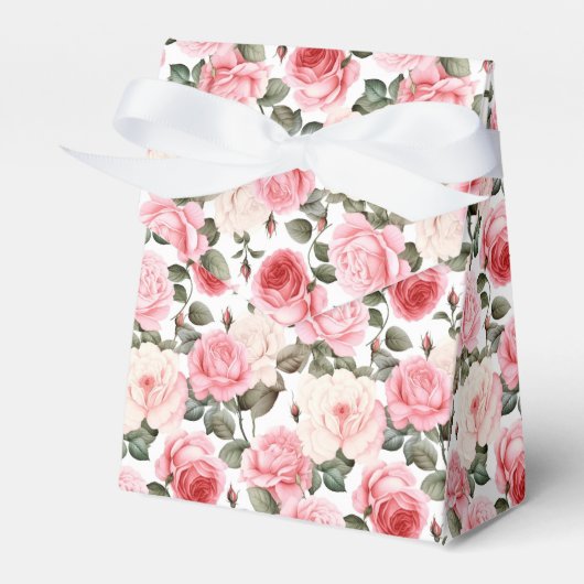 Leckerei für Rosen-Party Geschenkschachtel (Vorderseite)