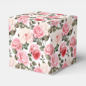 Leckerei für Rosen-Party Geschenkschachtel (Rückseite)