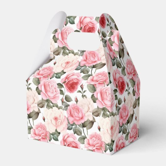 Leckerei für Rosen-Party Geschenkschachtel (Rückseite)