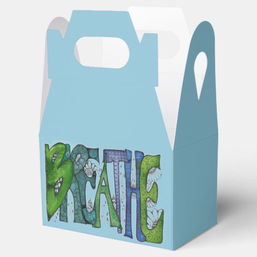 Leckerei Geschenkschachtel (Geöffnet)