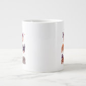 Leckerei Halloween Hunde Jumbo-Tasse (Vorderseite)
