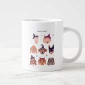 Leckerei Halloween Hunde Jumbo-Tasse (Rechts)