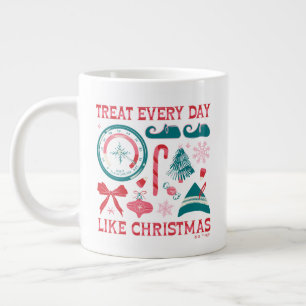 Leckerei jeden Tag wie Weihnachten Jumbo-Tasse