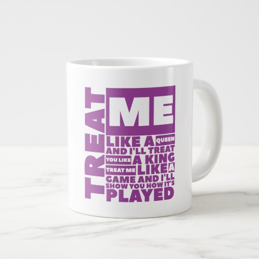 Leckerei Jumbo Tasse (Vorderseite Rechts)