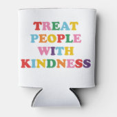 Leckerei Menschen mit Freundlichkeit Dosenkühler (Vorderseite)