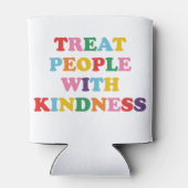 Leckerei Menschen mit Freundlichkeit Dosenkühler (Rückseite)