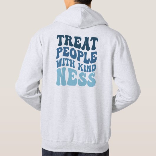 Leckerei Menschen mit Freundlichkeit Hoodie (Rückseite)