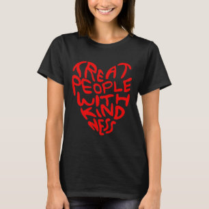 Leckerei Menschen mit Herzlichkeit Design T-Shirt