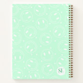 LECKEREI MENSCHEN MIT KINDNESS RETRO GROOVY CUSTOM NOTIZBLOCK (Rückseite)