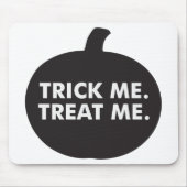 Leckerei mir, Schwarz-weiß Mousepad (Vorne)