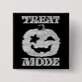 Leckerei Mode Glitchy Pumpkin Button (Vorderseite)