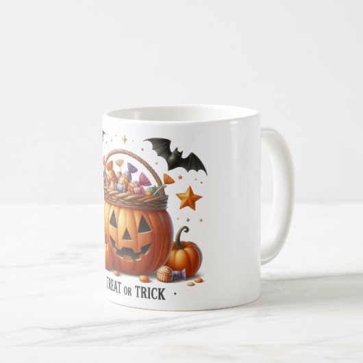 Leckerei oder Trick Kaffeetasse (VorderseiteRechts)