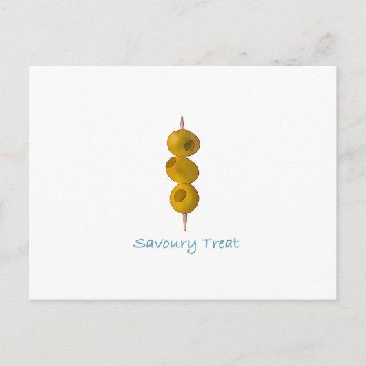 Leckerei Postkarte (Vorderseite)