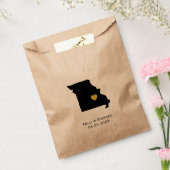 Leckerei-Säcke der Gastgeschenk Hochzeit Missouri, Geschenktütchen (Versiegelt)