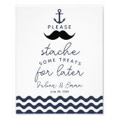 Leckerei Schild Süßigkeiten Bar Marine nautische (Vorne)