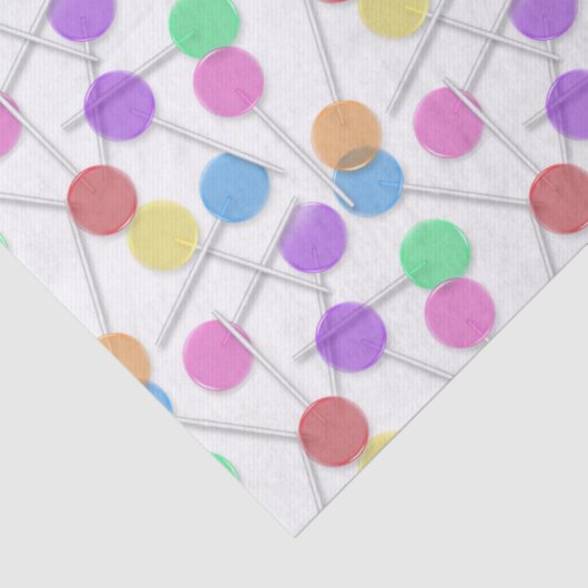 Leckerei-Seidenpapier des Lutschermusters süßes Seidenpapier (Detail)