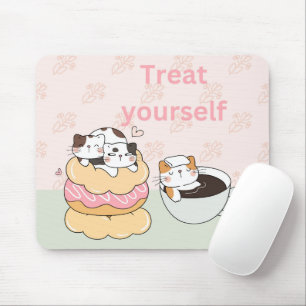 Leckerei Sie selbst Katzen Mousepad