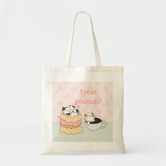 Leckerei Sie selbst Katzen Tragetasche (Vorne)