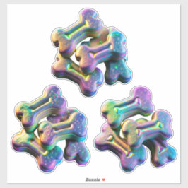 Leckerei Sie selbst - Leckereien-Aufkleber für Hun Aufkleber