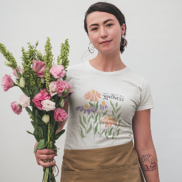 Leckerei Sie selbst mit Herzlichkeit Boho Floral T-Shirt