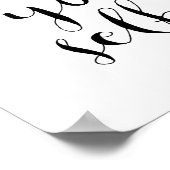 Leckerei Sie selbst Poster (Ecke)