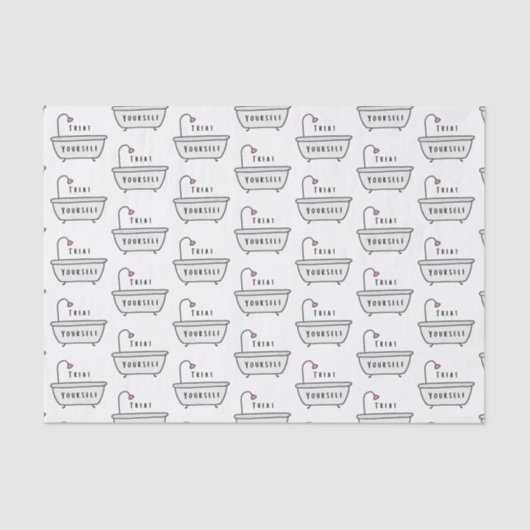 Leckerei Sie selbst Tissue Paper Seidenpapier (Vorderseite)