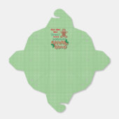 "Leckerei Sie selbst" Weihnachtsgebäck und Dots Geschenkschachtel (Ungefaltet)