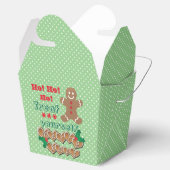 "Leckerei Sie selbst" Weihnachtsgebäck und Dots Geschenkschachtel (Geöffnet)