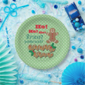 "Leckerei Sie selbst" Weihnachtsgebäck und Dots Pappteller (Party)