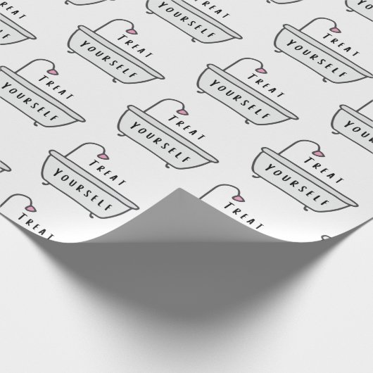 Leckerei Sie selbst Wrapping Paper Geschenkpapier (Ecke)