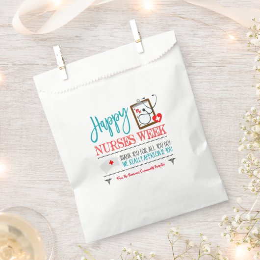 Leckerei-Taschen für Krankenwochen Geschenktütchen (Ausgeschnitten)