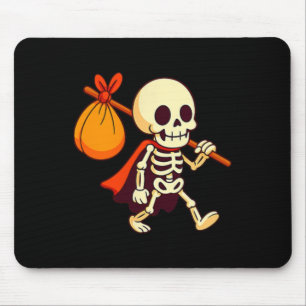 Leckerei Trick or Skeleton Shirt Niedlich Hallowee Mousepad