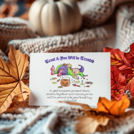 Leckerei und Behandlung der inspirierenden Postkar Postkarte