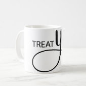Leckerei Yo Selbst Kaffeetasse (Vorderseite Links)
