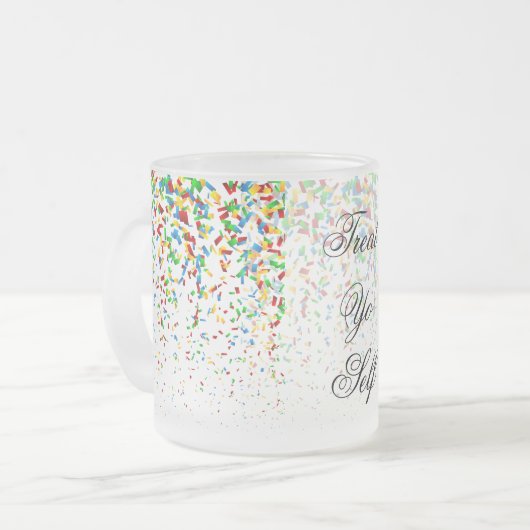 Leckerei Yo Selbst Mattglastasse (Vorderseite Links)