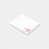 Leckerei Yo Selbstrosa Post-it Klebezettel (angewinkelt)