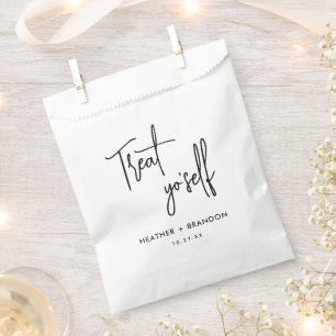 Leckerei Yo Self Wedding Candy Geschenktütchen