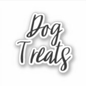 Leckereien Aufbewahrungsaufkleber Aufkleber (Vorderseite)