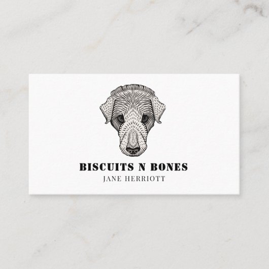 Leckereien Baker Business Card Visitenkarte (Vorderseite)