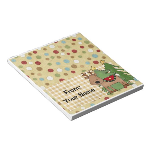 Leckereien-Beutel für Candy oder Holiday Notizblock (angewinkelt)