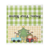 Leckereien-Beutel für Candy oder Holiday Notizblock (Vorderseite)