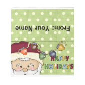 Leckereien-Beutel für Candy oder Holiday Notizblock (Vorderseite)