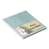 Leckereien-Beutel für Candy oder Holiday Notizblock (angewinkelt)