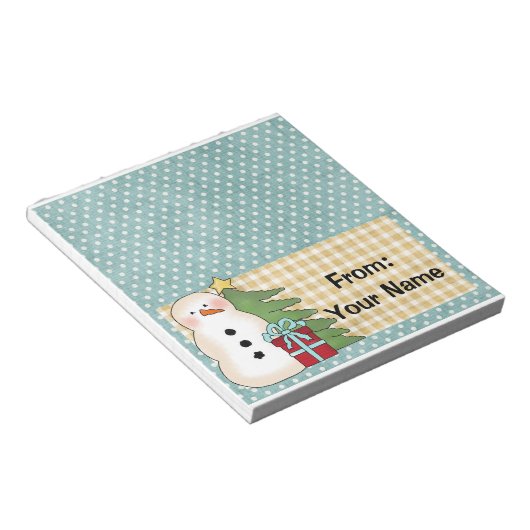 Leckereien-Beutel für Candy oder Holiday Notizblock (angewinkelt)