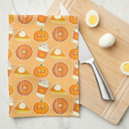 Leckereien der Herbstsaison Geschirrtuch