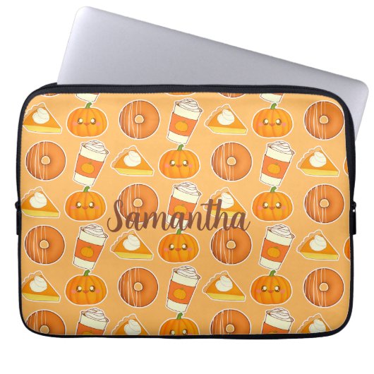Leckereien der Herbstsaison Laptopschutzhülle (Vorderseite)
