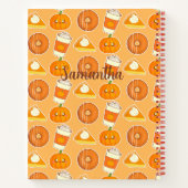 Leckereien der Herbstsaison Notizblock (Rückseite)