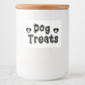 Leckereien einfügen Text drucken Lebensmitteletikett (Vorderseite)