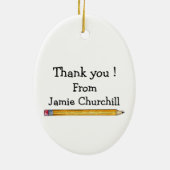 Leckereien Keramik Ornament (Hinten)