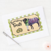 Leckereien Rechteckiger Aufkleber (Umschlag)